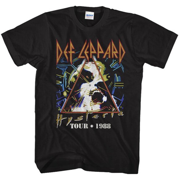 Def Leppard Inspired Tour ’88 Graphic T-Shirt - Picture 1 of 4